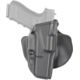 Safariland 6378 ALS Concealment Smith &amp; Wesson Paddle Holster w/ Belt Loop, S&amp;W M&amp;P 45, Right Hand, STX Plain, Black, 6378-5192-411-DM