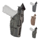 Safariland 7360 7TS ALS/SLS Mid-Ride, Level III Retention Duty Holster, Black, Black Basketweave, Flat Dark Earth, Plain Black
