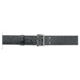 Safariland 875 Stitched Edge Belt, 2.25in Wide, Hi-Gloss Black, Chrome Buckle, Waist 26 in