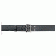Safariland 875 Stitched Edge Belt, 2.25in Wide, Hi-Gloss Black, Chrome Buckle, Waist 44 in