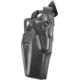 Safariland 6360 ALS/SLS Mid-Ride Level-III Retention, H&amp;K USP 9mm, .40 Compact 3.58in., Plain Black, Left Hand, 6360-291-412