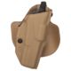 Safariland 6378 ALS Concealment Smith &amp; Wesson Paddle Holster w/ Belt Loop, S&amp;W M&amp;P 45 Compact, Right Hand, STX Plain, Flat Dark Earth, 6378-9192-551