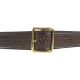 Safariland Garrison Belt, 1.75in Wide, Basket Brown, Brass Buckle, 40in