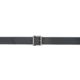 Safariland 51 Garrison W/ Square Buckle, 1.75in., 44in. Waist, Nylon Look Black W/ Brass Snap Closure 51-44-22B