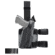 Safariland 2955 Low-Ride 1.5in. Drop, Level-II Retention, Beretta Brigadier D 9mm DA Only, STX Plain Black, Right Hand, 2955-373-61