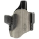 Safariland Incog X Glock 19/17 IWB Holster, Large Weapon Mounted Light, Right, Suede, Concealment, Gray, INCOG-0-835-A-2-CX1-61
