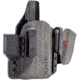 Safariland IncogX IWB Holster for Glock 17/19 w/Light, Right Hand, Mag Caddy, Black, INCOG-0-835-A-7-CX1-61-MC