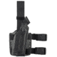 Safariland Model 6004 SLS Drop-Leg Holster, Glock 17/22/31 w/SF X200/X300/X300U Light, Right Hand, Plain Black, 6004-836-121