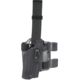 Safariland Model 6354 ALS Drop-Leg Glock Holster, Glock 31/Glock 17/Glock 22, Left Hand, Cordura, Black, 6354DO-832-782