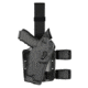 Safariland Model 6354RDS-SP10 ALS Drop Leg Holster, S&amp;W M&amp;P 9mm/.40 &amp; M&amp;P 2.0 .40 only w/Sure Fire X300, Left Hand, STX Plain, Single Strap, Drop Flex Adapter, Black, 6354RDS-2192-132-MS25