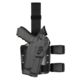 Safariland 6354RDS ALS Drop Leg Holsters, S&amp;W M&amp;P 9mm/.40 &amp; M&amp;P 2.0 .40 only w/Sure Fire X300, Left Hand, STX Plain, Single Strap, Drop Flex Adapter, Black, 6354RDS-2192-132-MS25