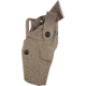 Safariland 6360 ALS/SLS Mid-Ride LVL III Duty Holster, Glock 34/35, Right, 2.25 in, Tactical FDE Brown, 6360-683-551