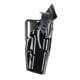Safariland 6360 ALS/SLS Mid-Ride Level III Glock Duty Holsters, Glock 17 W/ Pressure Switch Light, Stx Hi Gloss, 1204329