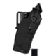 Safariland 6360RDS ALS/SLS Mid-Ride Level III Retention Duty Holster, Glock 19 Gens 1-4 w/ Light/Laser, Right Hand, STX Hi Gloss, 1314966