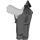 Safariland Model 6360RDS ALS/SLS Mid-Ride Level III Duty Holster, FN 509, SureFire X300U, Left, Plain Black, 6360RDS-2702-412