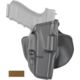 Safariland Model 6378 ALS Paddle/Belt Loop Glock Holster, Right Hand, Coyote Brown, 6378-2832-761-DM