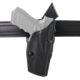 Safariland 6390 ALS Mid-Ride Level-I Retention, Sig SauerP229R DASA, Plain Black, Right Hand, with Rails, 6390-744-411