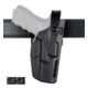 Safariland Model 7280 7ts Sls Mid-ride, Level Ii Retention Duty Holster For Glock 17 W/ Light, Black - 1320558