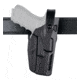 Safariland Model 7280 7TS SLS Mid-Ride Level-II Duty Holster, Glock 19/23/32, Left Hand, STX Plain Black, 7280-283-412