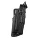 Safariland 7285 7TS SLS Low-Ride Level II Retention Duty Holster, Glock 20/Glock 21, Right Hand, SafariSeven Plain, Plain Black, 7285-3832-411