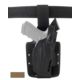 Safariland 7304 7TS ALS/SLS Level III Retention Tactical Holsters, Glock 20/Glock 21, Standard Double Strap Leg Shroud, Left Hand, FDE Brown, 7304-3832-552