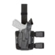 Safariland 7304 7TS ALS/SLS Level III Retention Tactical Holsters, Glock 22 Gen 5 w/ Streamlight TLR-7, Standard Double Strap Leg Shroud, Right Hand, Black, 1328022