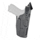 Safariland 7360 7TS ALS/SLS Mid-Ride Level III Retention Duty Holster, Sig Sauer P320 .45, X300U/TLR-1HL, Left, Basketweave Black, 7360-4512-482