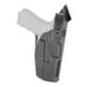 Safariland 7360 7TS ALS/SLS Mid-Ride Level III Retention OWB Duty Holster, Smith &amp; Wesson M&amp;P 9/Smith &amp; Wesson M&amp;P 40, Left Hand, STX Basket Weave, Black, 7360-2192-482