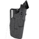 Safariland Model 7360-7TS ALS/SLS Mid-Ride Level III Duty Holster, SIG Sauer P227 Full Size, Left, Plain Black, 7360-677-412