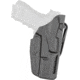 Safariland Model 7377 7TS ALS Concealment Belt Slide Holster, Left, STX Plain, Black, 1319538