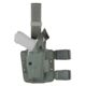 Safariland 6004 SLS Tactical Holster w/Dbl Leg Straps, H&amp;K 3.875in. Bbl., P30 with M3/M6 Light, Foliage Green, Left Hand, 6004-29521-542