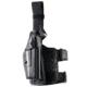 Safariland 6004 SLS Tactical Holster w/Dbl Leg Straps, FNH Five-Seven w/ITI M3/M6 Na M3X/M6X 4.8in., STX Tactical, Black, Right Hand, 6004-6121-121