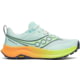 USED, Saucony Peregrine 16, Aqua/Citron, 10, S11066-130-10