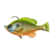 Savage Gear Pulse Tail Bluegill RTF Soft Bait, Pack of 1, 3in, Chartreuse Gill, 1586277