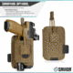 Savior Equipment Universal Pistol Holster, Tan, 5.8in H x 3.75in W, Tan, 5.8in H x 3.75in W, SP-TNS-PHOL-TN