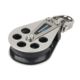 Schaefer Marine Single Stainless Steel Block - 60mm Sheave, 705-05