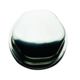 Schmitt &amp; Ongaro Marine Faux Center Nut - Chrome/Plastic - 1/2"&amp; 3/4" Base - For Cast Steering Wheels, CAP0304