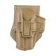 Scorpus M1 Level 2 Retention OWB Belt/Paddle Holster, G-9R, Glock 17/19/26, Left Hand, Flat Dark Earth, SC-G9RLHT