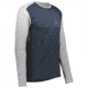 SCOTT Defined Merino L/SL Shirt - Mens, Dark Blue/Light Grey Melange, Large, 2777727037008