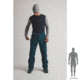 SCOTT Defined Merino L/SL Shirt - Mens, Dark Blue/Light Grey Melange, Large, 2777727037008