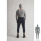 SCOTT Defined Merino L/SL Shirt - Mens, Dark Blue/Light Grey Melange, Large, 2777727037008