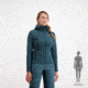 SCOTT Defined Mid Hoody Jacket - Womens, Aruba Green, 2XS, 2918337334005