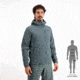 SCOTT Insuloft Light Hoody Jacket - Mens, Grey Green, Small, 2918055280006