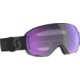 SCOTT LCG Compact LS Goggle, Mineral Black/Light Sensitive Blue Chrome, 2778317413307