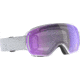 SCOTT LCG Compact LS Goggle, Mineral White/Light Sensitive Blue Chrome, 2778317414307