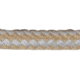 Sea-Dog Premium Double Braid Nylon Dock Line - 5/8in x 20ft, Gold/White, 302116020G/W-1