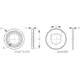 Sea-Dog Sea Dog Instrument Hole Adapter For Sockets And Meters, 426101-1