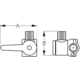 Sea-Dog Sea Dog Rail Mount Antenna Bracket Lever Type, 327148-1
