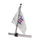 Sea-Dog Stainless Steel Rail Mount Flagpole - 17in, 327122-1
