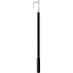 Sea Striker Black Anodized Aluminum Gaff 4" Stainless Hook 6' Long, SS472B